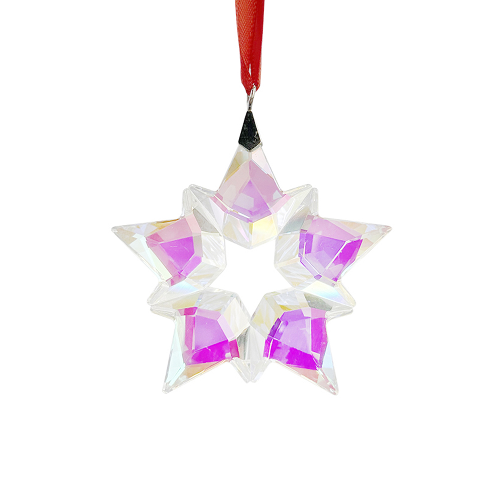 Small snowflake 4 AB color SFL0010 crystal gifts