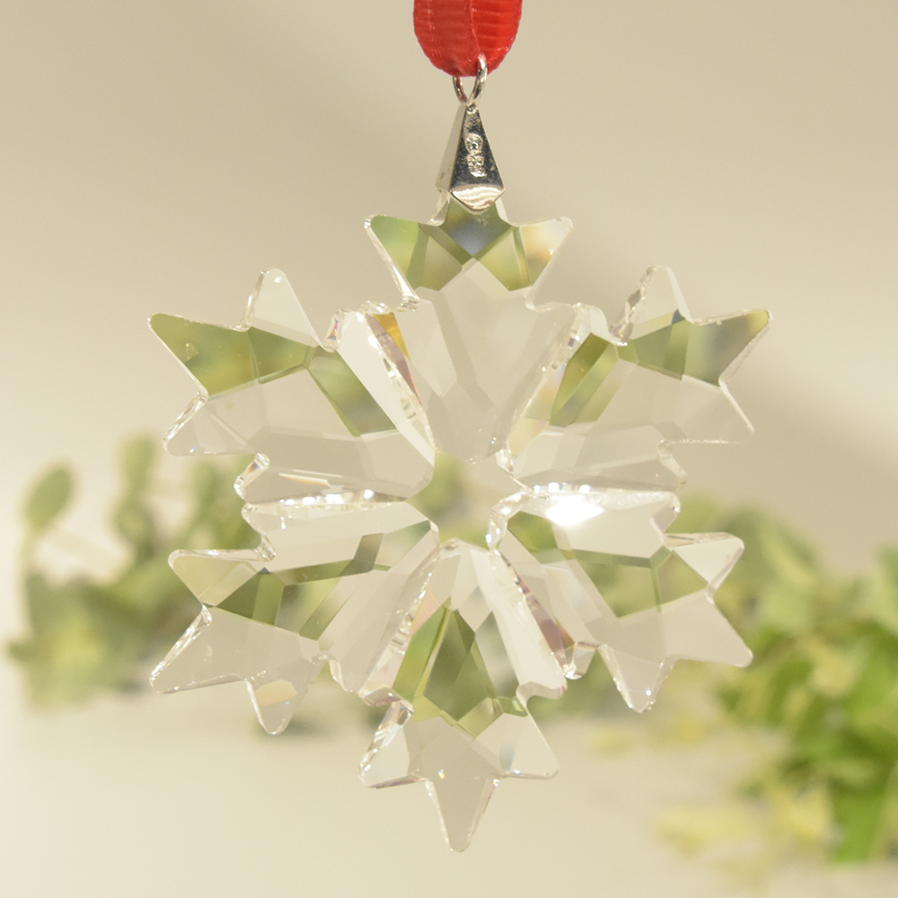 Small snowflake 2 clear SFL006 crystal gifts