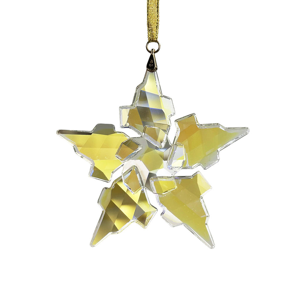 AB colorful large snowflake 1 crystal gifts