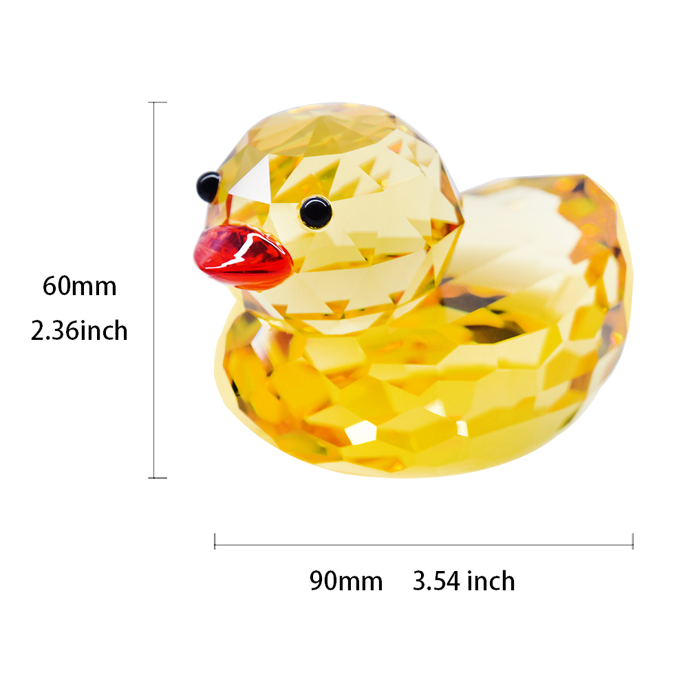 Little yellow duck crystal gifts