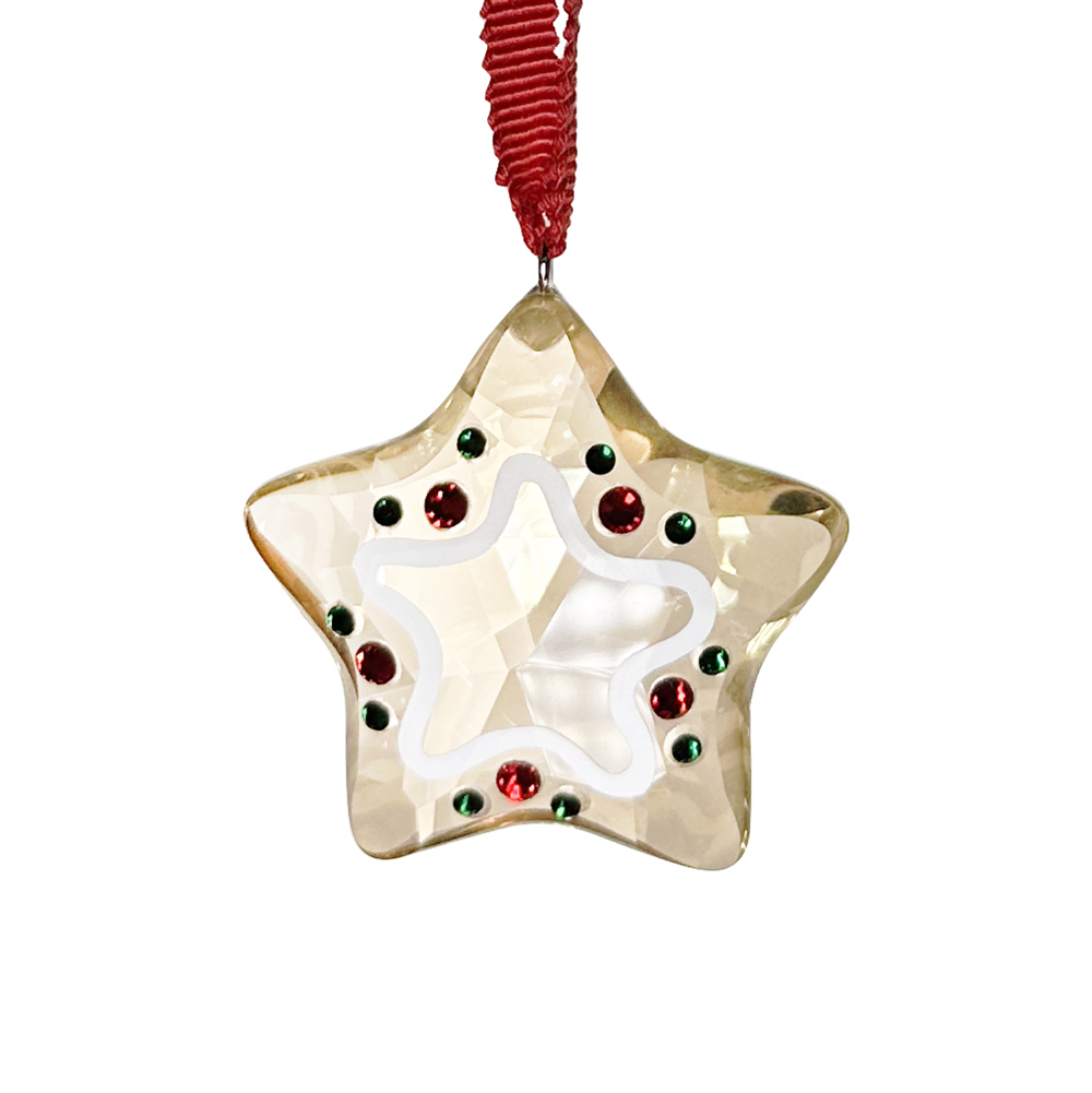 Christmas stars crystal gifts