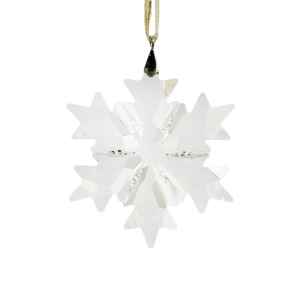 Small snowflake 2 clear SFL006 crystal gifts