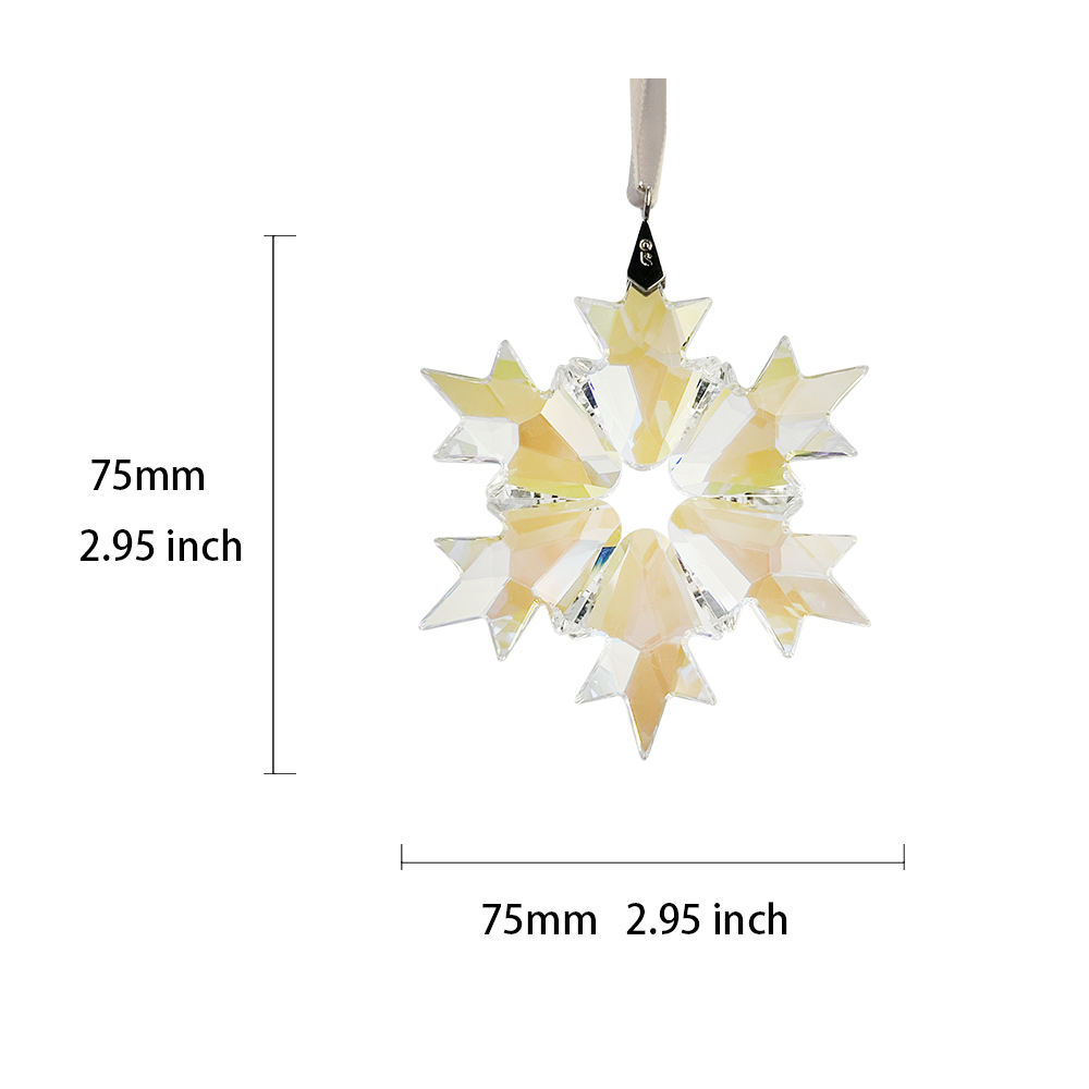 Small snowflake 2 AB SFL007 crystal gifts